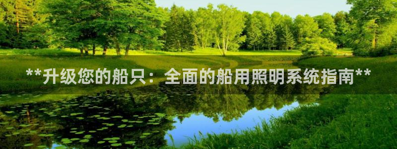 **升级您的船只：全面的船用照明系统指南**