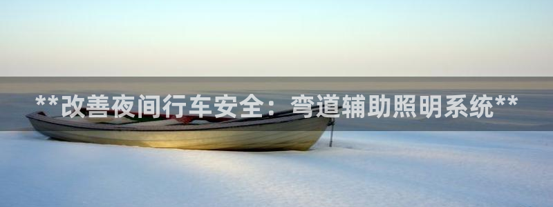 **改善夜间行车安全：弯道辅助照明系统**