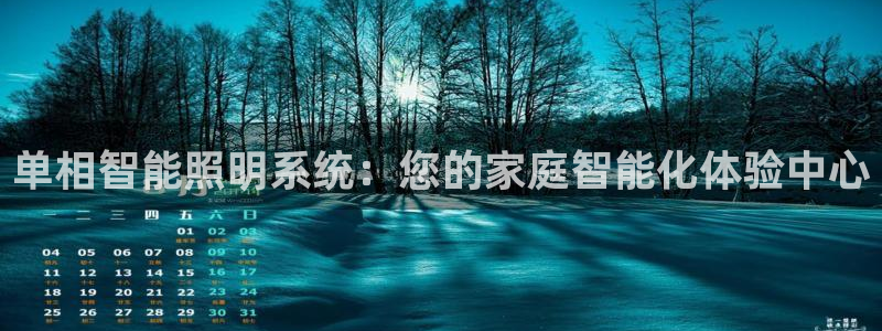 单相智能照明系统：您的家庭智能化体验中心